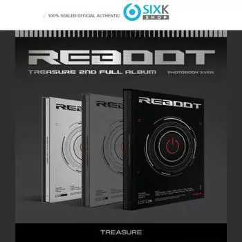TREASURE 2-й полный альбом REBOOT (фотокнига Вер.) VER.1