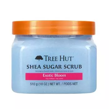 Tree Hut Shea Sugar Body Scrub Exotic Bloom Fragrance, 510g, 1 unit