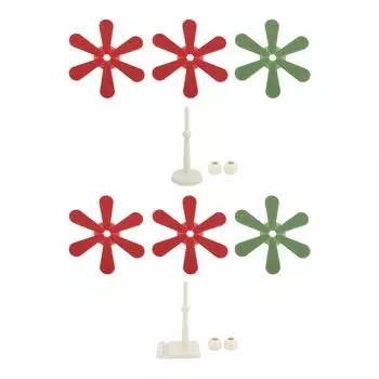 Tree Shape Trivet Set Silicone Anti Scald Foldable Insulated Coasters Cup Mats for Hot Dishes Tablet Round Base