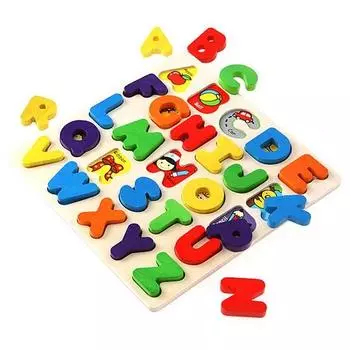 Трехмерная настольная головоломка с алфавитом Тодорибро WOODENTOY-B, популярные корейские головоломки