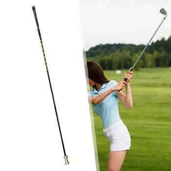 Тренажер для гольфа Swing Trainer Practice Rod Training Equipment для улучшения ритма и силы удара Yellow Ultralight