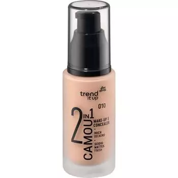 trend it up trend it up 010 foundation 2in1 concealer 30ml