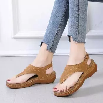Trendy and Comfortable Sandals 2024 Summer New Roman Style Minimalist Herringbone Slippers Luxury Sandals Women Designers 35 чёрный