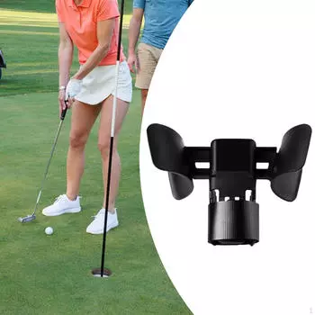 Тренировочное приспособление для гольфа Putter Trainer для мужчин и женщин, легкий, регулируемой длины, для гольфа в помещении