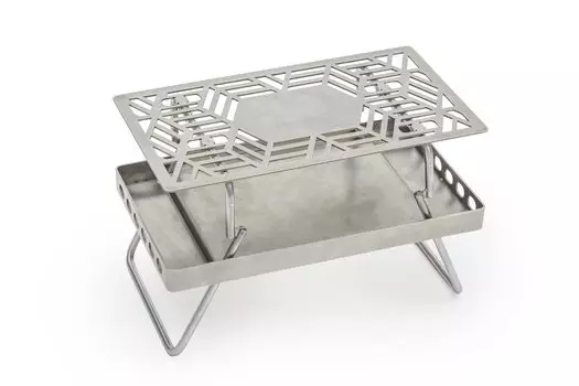 TRGR Bonfire Stand Stove BBQ Sove Set Solo для 1-2 человек Легкий костер Bonfire Stand Entry Model Beginner First Time Camping Greaves
