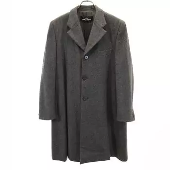 tricot COMME des GARCONS 90s Made in Japan Old Long sleeve Wool coat Gray Men s Used
