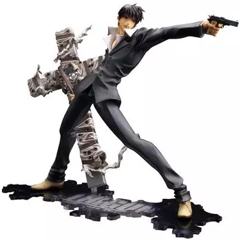 Trigun Фильм Бесплодные земли Грохот ARTFX J Николас Вулфвуд Обновление Упаковка масштаб ПВХ окрашенная готовая фигурка D. увидеть. 1/8