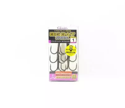 Тройной крючок Gamakatsu RB Big Bait SP, размер 1 (4913)