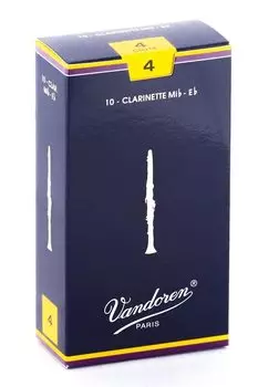 Трость для кларнета Vandoren CR114 традиционная E [4]
