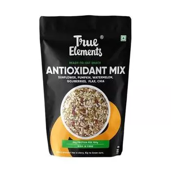 True Elements Antioxidant Mix Seeds 125 г — полезные закуски, диетическое питание, смешанные семена для употребления в пищу.
