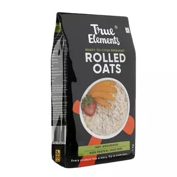 True Elements Rolled Oats 1 кг - Хлопья для завтрака