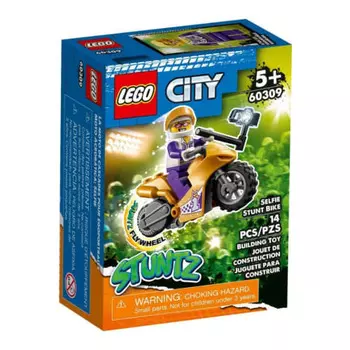 Трюковой мотоцикл LEGO City Jidori 60309