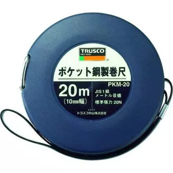 TRUSCO TRUSCO POCKET FORCED TAPE STEEL 20m PKM 20 x 4 шт [распродажа кейсов]