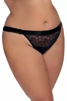 Трусики больших размеров Laura - Anas XL/XXL чёрный