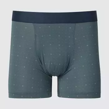 Трусы-боксеры UNIQLO AiRism с принтом B