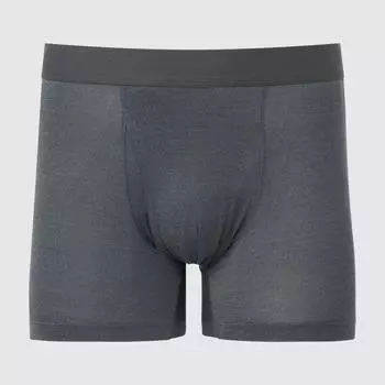 Uniqlo Japan Airism Боксеры Трусы Открытие Спереди 07 GRAY/M