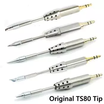 TS-K4 TS-B02 Оригинальная паяльная головка TS80 Сменное паяльное жало TS K4 B02 Набор паяльных инструментов