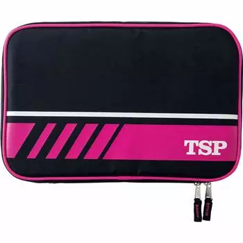 TSP Table Tennis Racket Case Grandeur Case with Accessory Case Pink 040508 розовый
