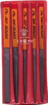 Tsubosan ST00501 File Set, 5 Piece Set, Rough Eye