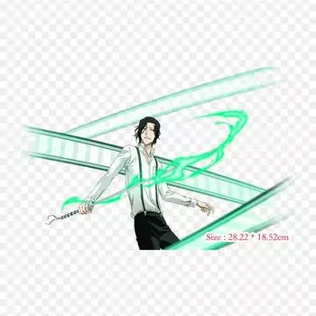 Tsukishima Bleach Brave Shkuro Tsukishima аниме Lron на нашивки для сумки для одежды футболка термопереносные наклейки полосы аппликации