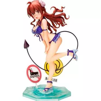 Tsuya Machikadomazoku Shadow Mistress Yuko, купальник, версия. Готовая фигурка из ПВХ, масштаб 17, окрашенная, PP922