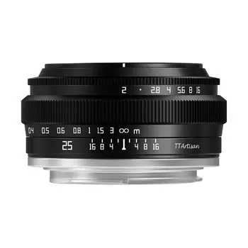TTArtisan 25mm C Fujifilm f/2 чёрный