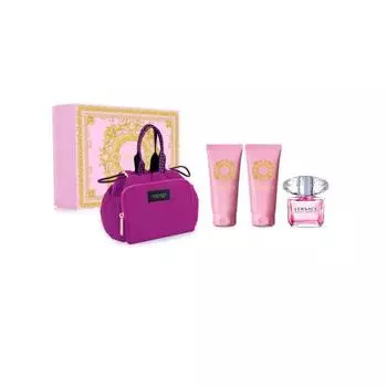Туалетная вода-спрей Versace Bright Crystal 90 мл, набор из 4 предметов