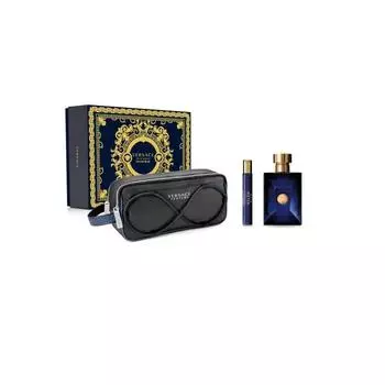 Туалетная вода-спрей Versace Dylan Blue 100 мл, набор из 3 предметов