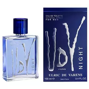 Туалетная вода Ulric De Varens Night For Men туалетная вода-спрей 100 мл