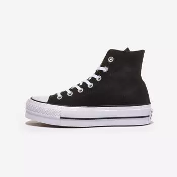 Туфли Converse Chuck Taylor All-Star Lift Canvas Black High 560845C на плоской подошве 220