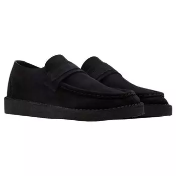 Туфли-лоферы черные замшевые Nomad Casual Nomad Loafer 26178111 [Clarks] мужские черные_замшевые UK9(27,0 см)