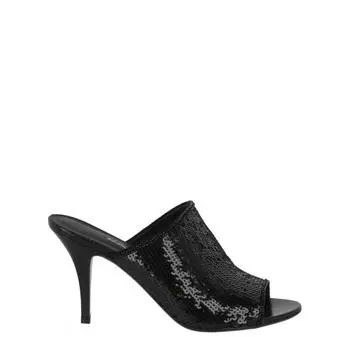 Туфли-мюли Salvatore Ferragamo Janine с пайетками
