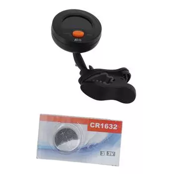 Тюнер Clip On Tuner 12 Equal Temperament Цифровой электронный тюнер для гитары, баса, укулеле, скрипки