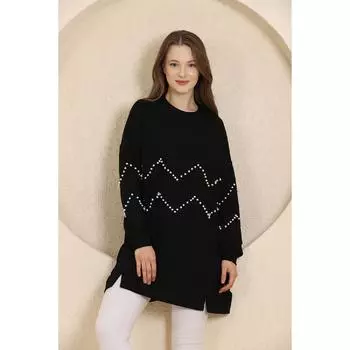 Туника с зигзагообразным жемчугом