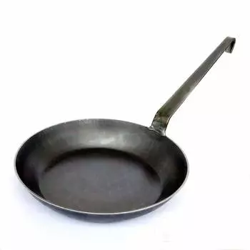 турка железная сковорода POT щетка в комплекте оригинальный продукт (для жарки) (глубина 24см)