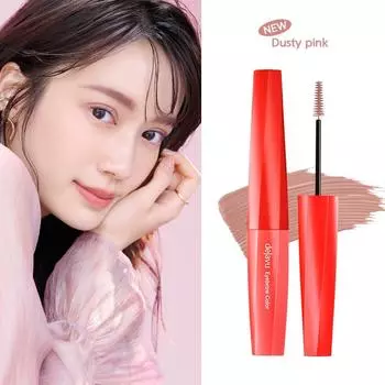 Тушь для бровей Dejavu Eyebrow Color 3,0 г, пыльно-розовая, 1 шт.