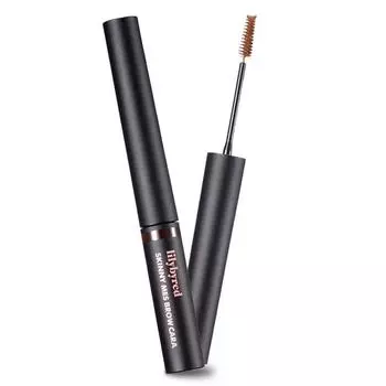 Тушь для бровей Lilybyred Skinny Scalp Brow 3,5 г, 03 Темно-коричневый, 1 шт.