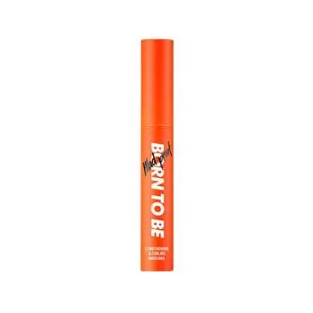 Тушь для ресниц APIEU Born to Be Mad Proof Long & Curl Lv2 More Danten Miri 8 г, 01 Deep Black, 1 шт.