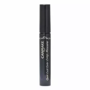 Тушь для ресниц Canmake Quick Lash Curler Long 01, черная, 6,5 г (х 1)