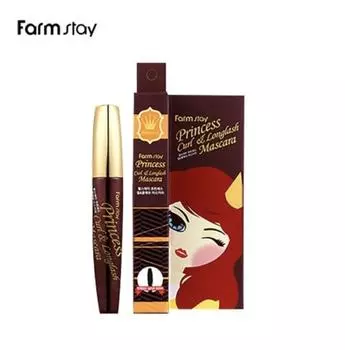 Тушь для ресниц FARM STAY Princess Curl & Longlash, 12 г (3 варианта) 1pcs чёрный