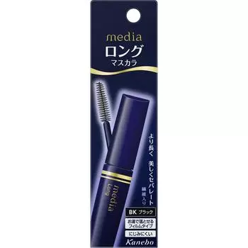Тушь для ресниц Kanebo Media Long S Tsuyablack BK Eye makeup Тушь для ресниц