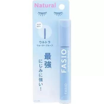 Тушь для ресниц Kose Fatio Ultra WP, натуральный оттенок 00, прозрачный цвет, 6 г. Макияж глаз. Тушь для ресниц. Наносите так, будто приподнимаете ресницы.. При удалении мы рекомендуем использовать Fashio Mascara Remove.