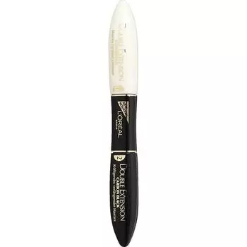 Тушь для ресниц L Oreal Double Extension Carbon черная 12 мл