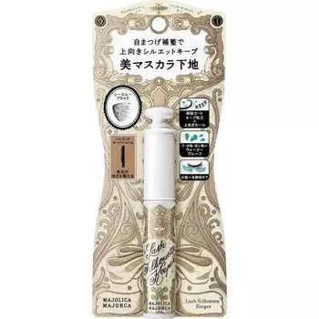 Тушь для ресниц Majolica Mallorca Lash Silhouette Keeper, черная, прозрачная