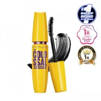 Тушь для ресниц Maybelline New York Colossal Black Brown colossal brown