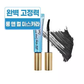 Тушь для ресниц Milk Touch All Day Long & Curl 10 г, черная, 1 шт.