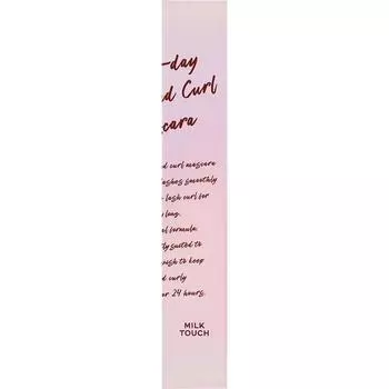 Тушь для ресниц Milk Touch All Iron Curl Коричневая