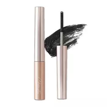 Тушь для ресниц MilleFee Metal Brush 01 Black Eye Makeup Waterproof Простая и стойкая, подходит для любого использования, естественная, 1 шт.