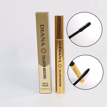 Тушь для ресниц Prorance Diana Collagen Black 8 мл, 2 шт.