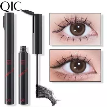 Тушь для ресниц QIC Fine Brush с длинными кудрями и водостойкая тушь для макияжа Самодельный макияж Комбинированный макияж 7ml
